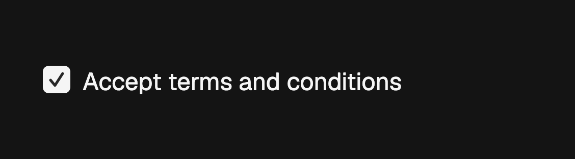 Checkbox